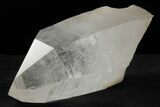 Glassy, Natural Quartz Crystal Point - Huge #233930-3